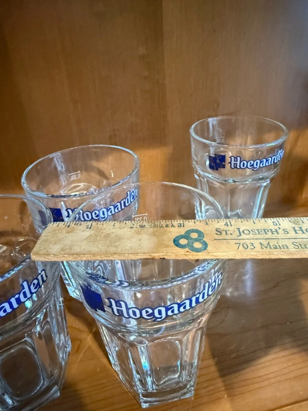 Hoegaarden Beer Glasses 0,33 L - Set of 4
